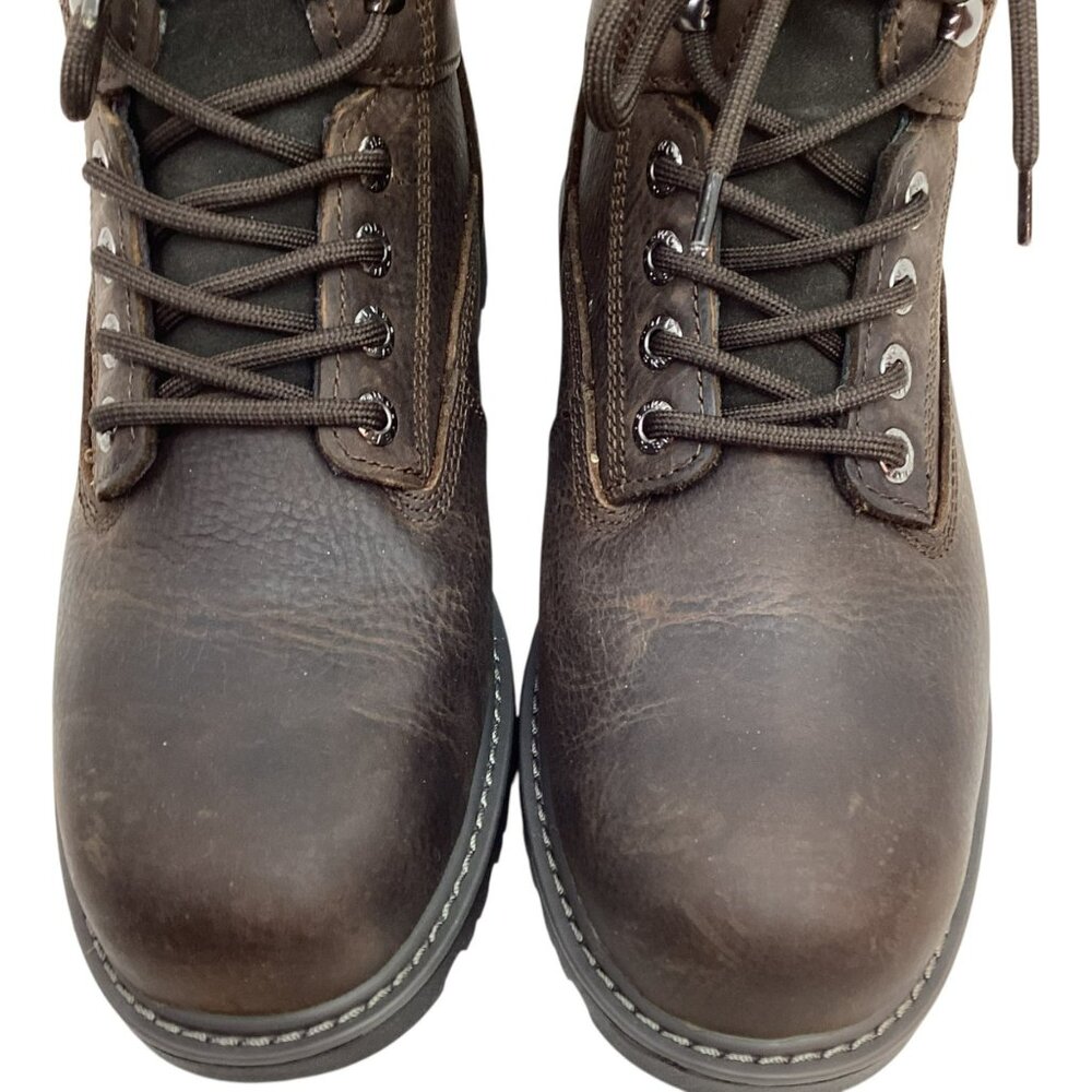 Wolverine Floorhand 6” Mens 8.5 EW Waterproof Lace-Up Leather Work Boots - Picture 3 of 15